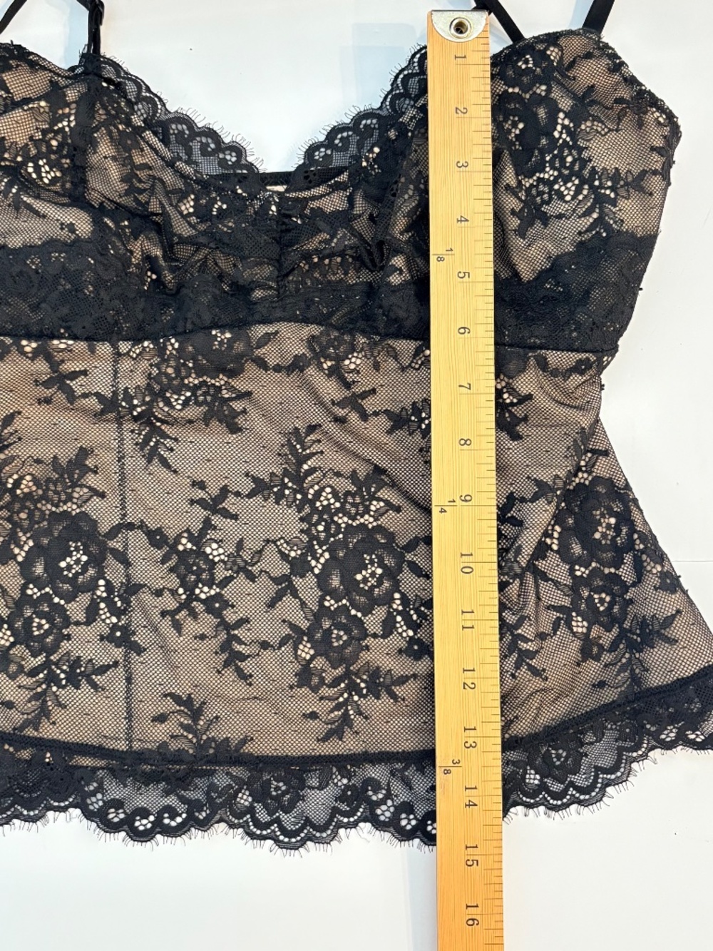 Popilush Shapewear Camisole Lace Black Size L Bralette - Picture 10 of 13